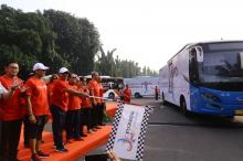 100 Bus Wonderful Indonesia Siap Wara-Wiri saat Asian Games